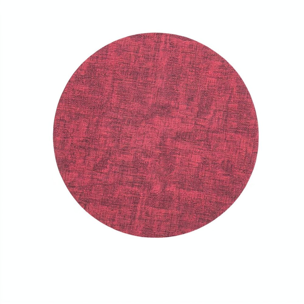 Leather Desk Pad - Heat Insulation Dining Table Mat Round