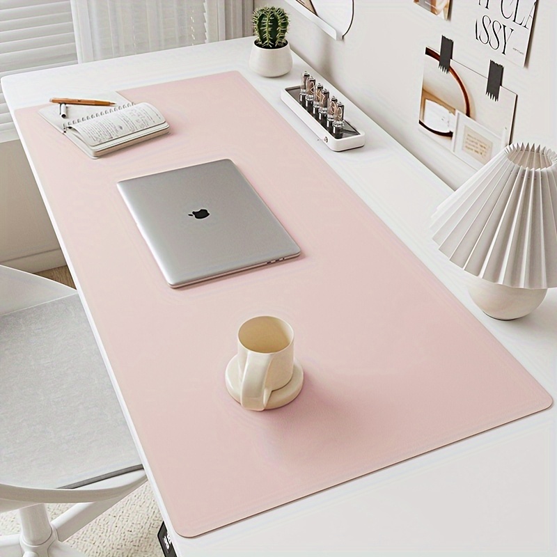 Leather Desk Pad - 1 piece large size waterproof faux