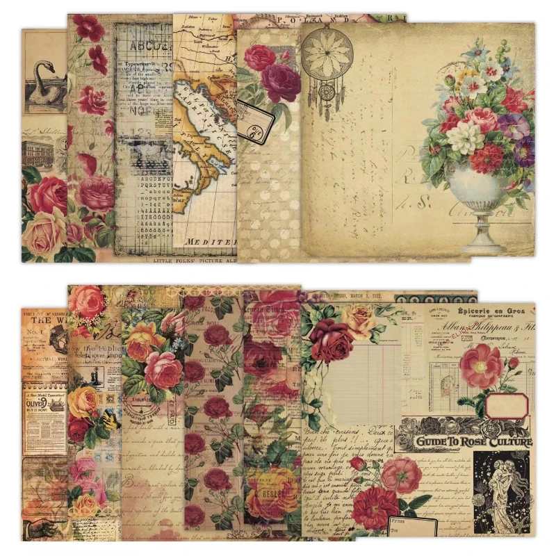 Scrapbook Pad Assorted Pattern - Ink Blotter Paper recension och pris
