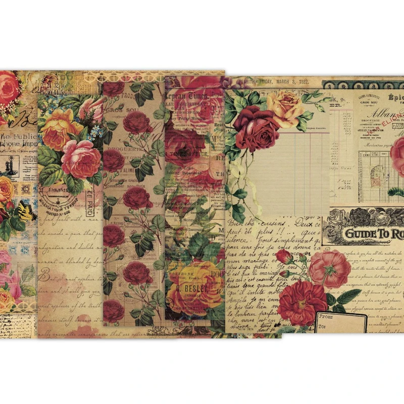 Scrapbook Pad Assorted Pattern - Ink Blotter Paper recension och pris
