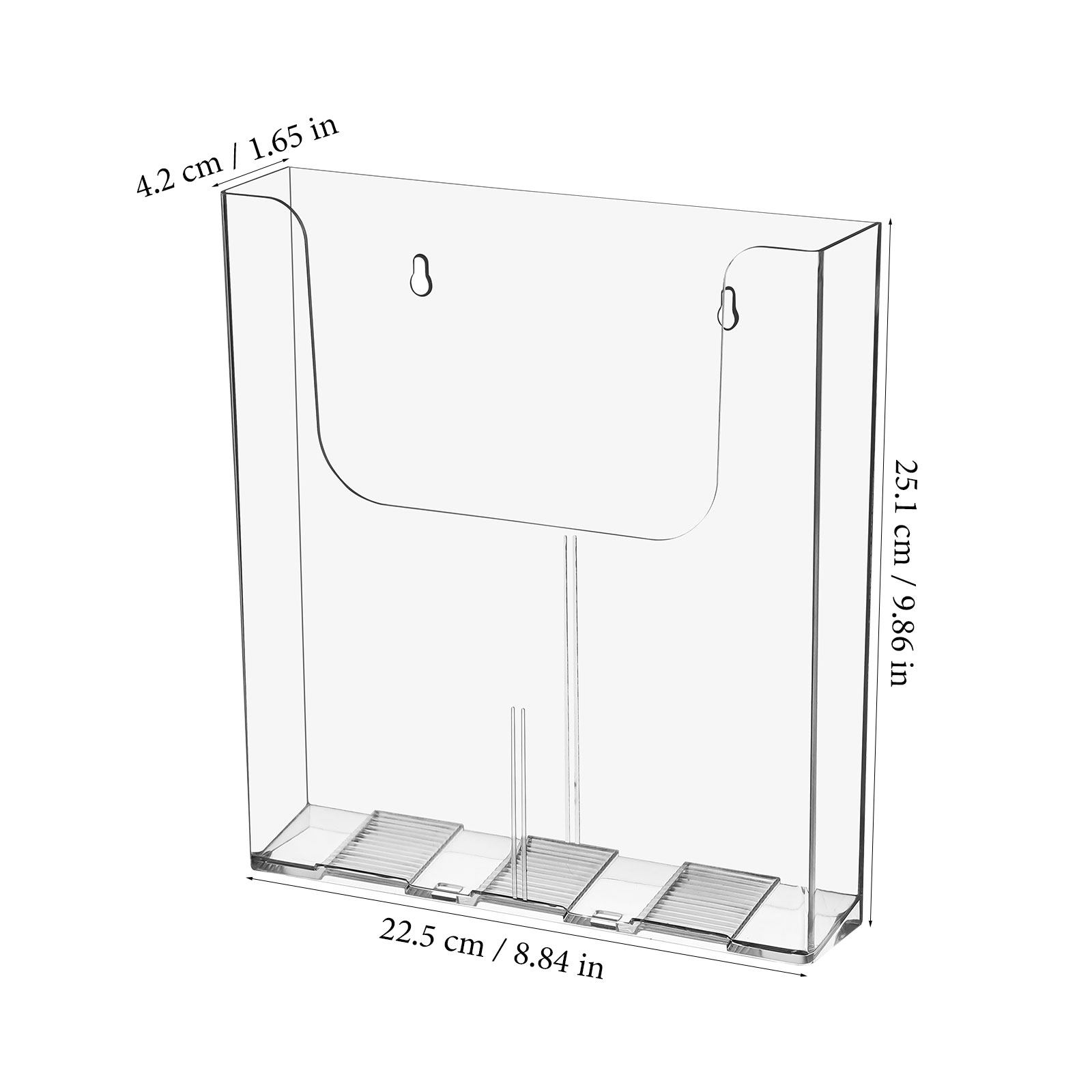 2Pcs Wall Storage Organizer Cl - Magazine Holder Rack recension och pris