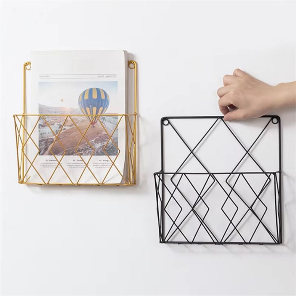 Metal Magazine Holder Wall Mou - Magazine Holder Rack recension och pris