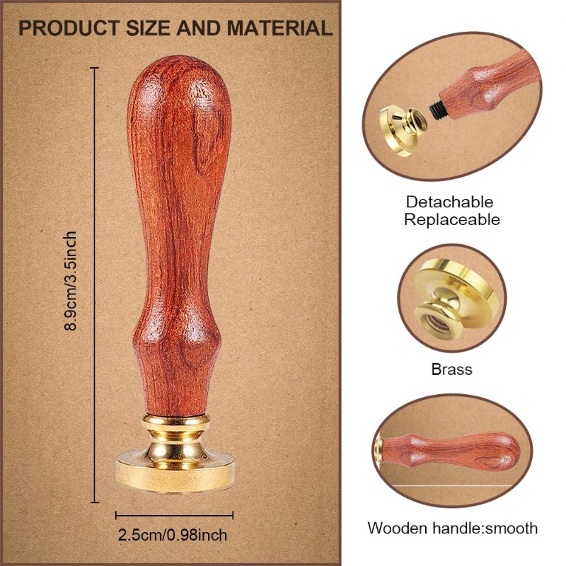 1pc Dragon Sword Wax Seal Stam - Wax Seal Stamp Set recension och pris