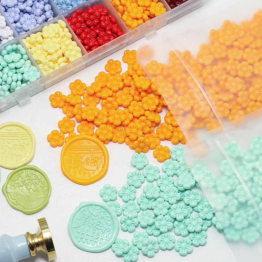 150Pcs/bag Flower-Shaped Seali - Wax Seal Stamp Set recension och pris