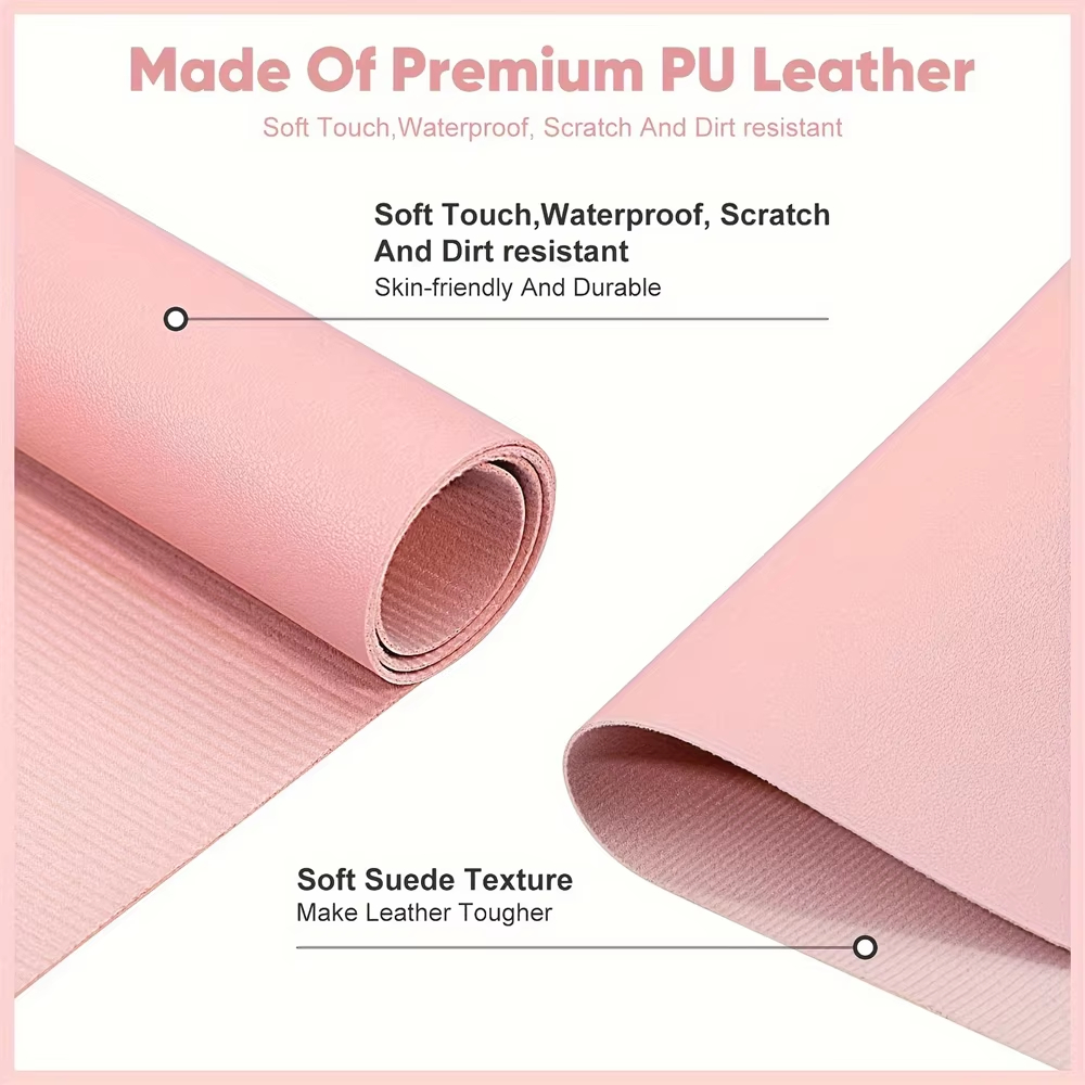 Nail Art Table Mat Foldable Na - Leather Desk Pad recension och pris