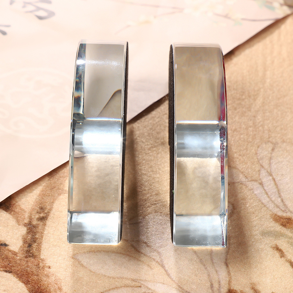 Creative Fan-shaped Crystal Pa - Paper Weight Crystal recension och pris