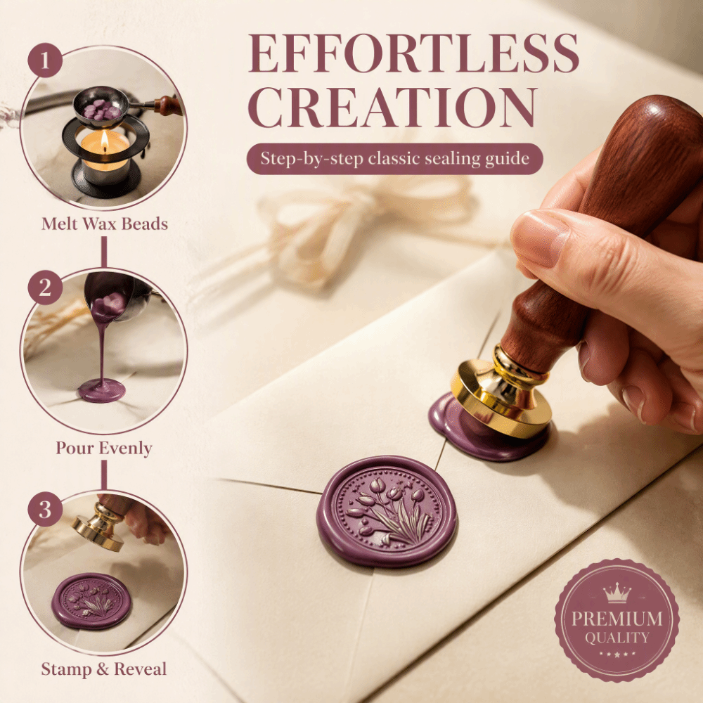 20 Pcs/set Zinc Alloy Wax Seal - Wax Seal Stamp Set recension och pris