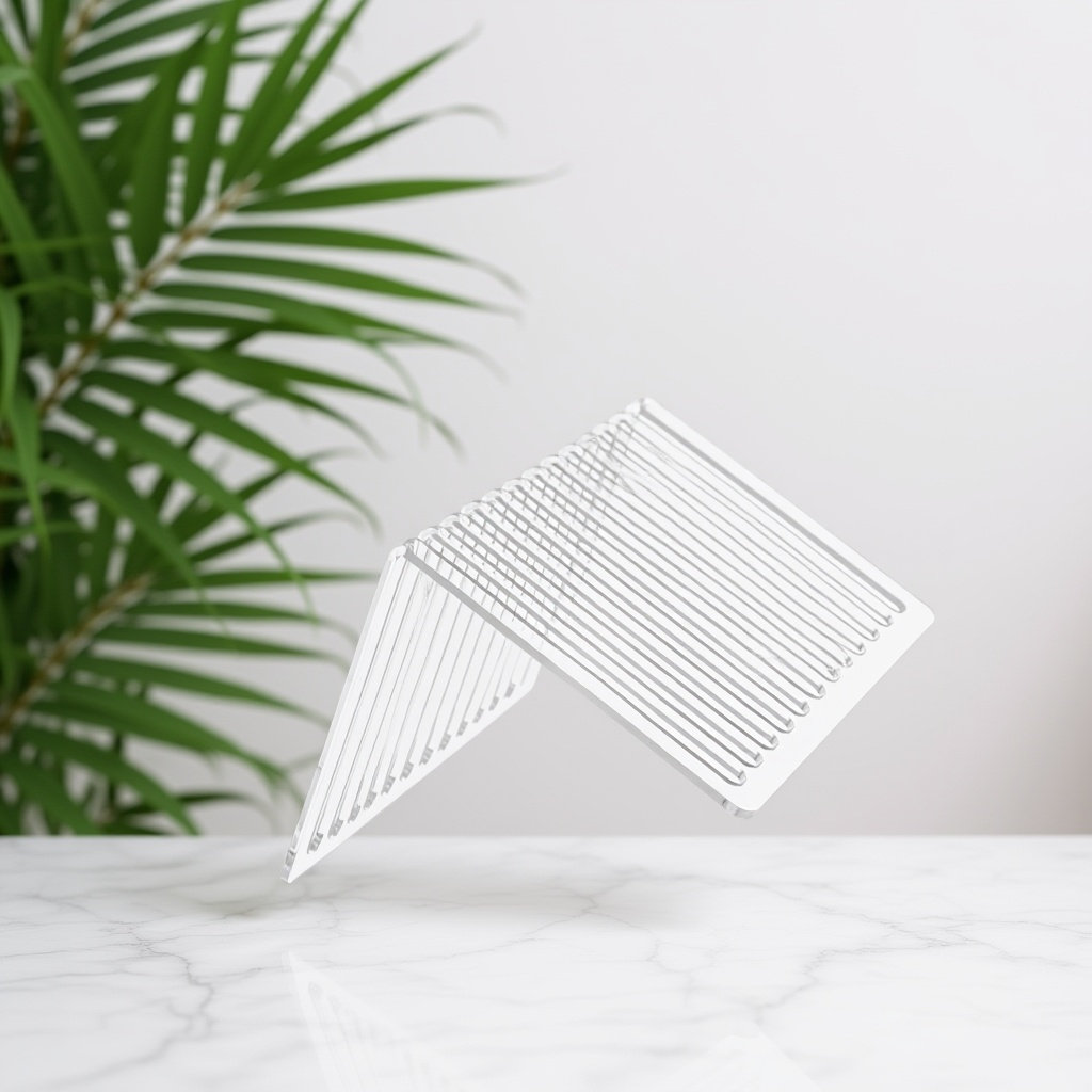 Acrylic Vinyl Record Display S - Magazine Holder Rack recension och pris