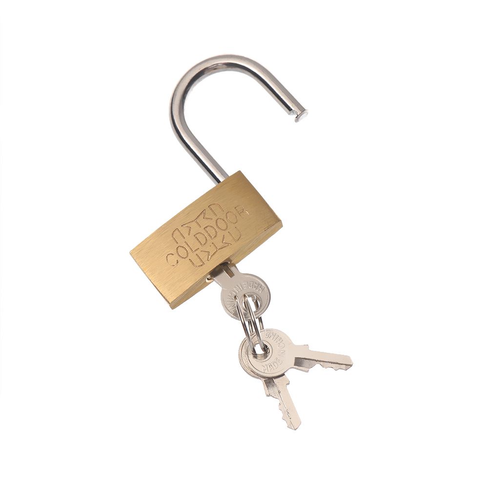 Mini Copper Lock with 2 Keys B - Letter Opener Brass recension och pris