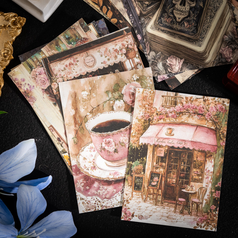 JIANQI 100Pcs Retro Handmade P - Ink Blotter Paper recension och pris