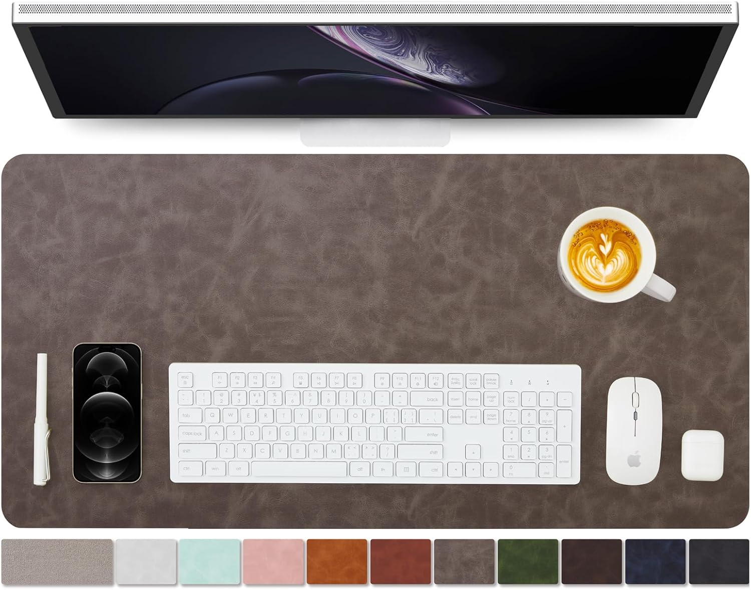 YSAGI Leather Desk Mat - Non-S - Leather Desk Pad recension och pris