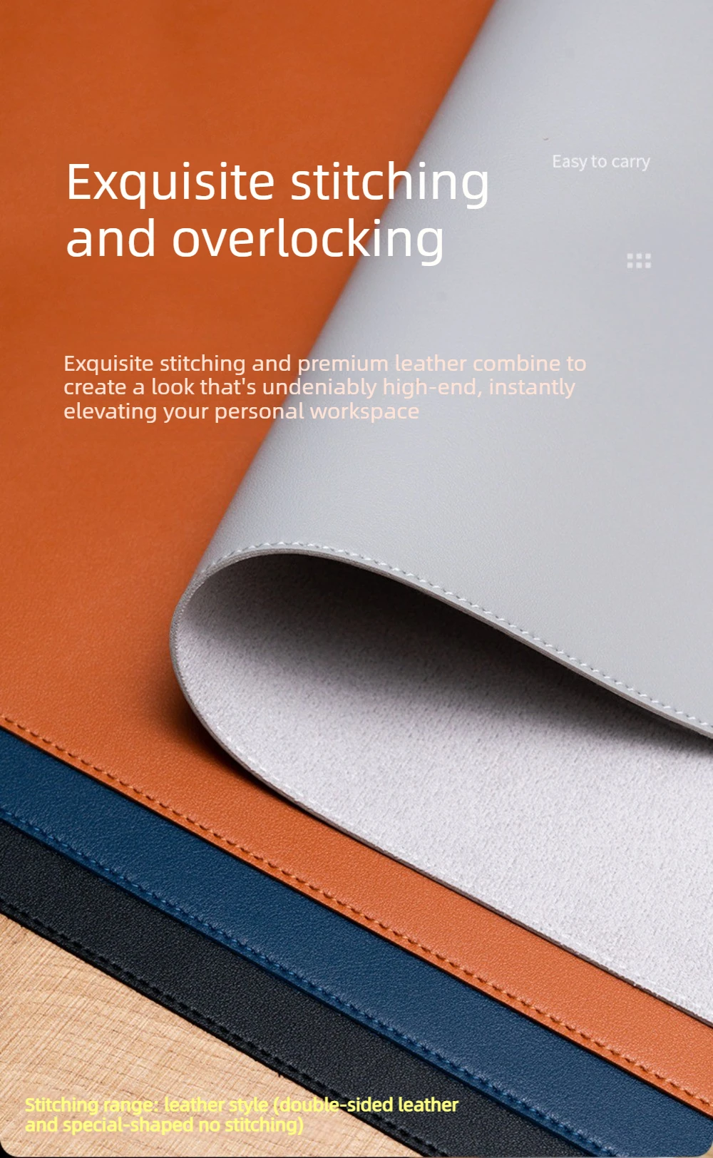PU Leahter Office Desk Pad Sof - Leather Desk Pad recension och pris
