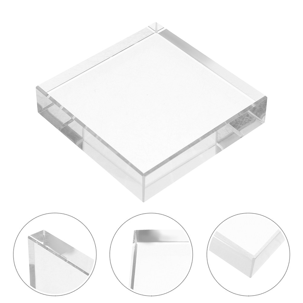 Clear Crystal Square Paperweig - Paper Weight Crystal recension och pris