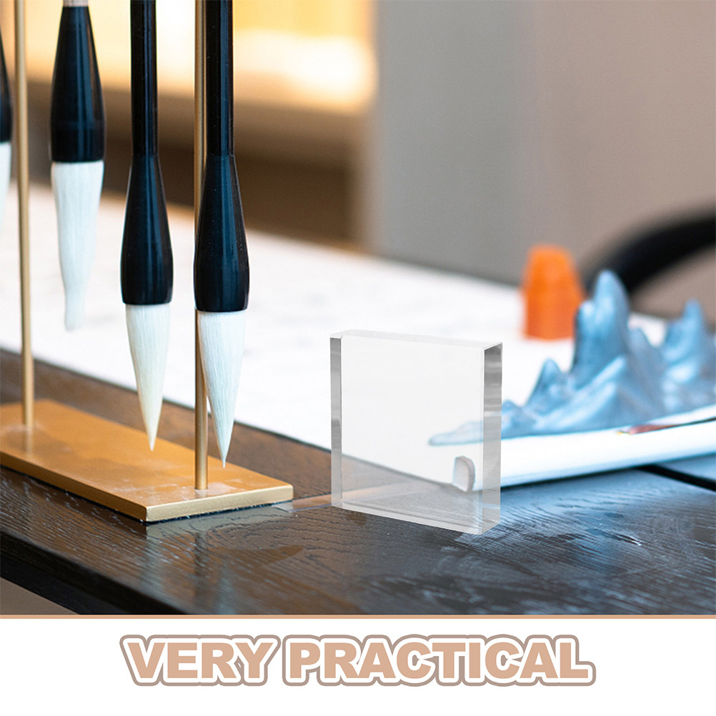 Clear Crystal Square Paperweig - Paper Weight Crystal recension och pris