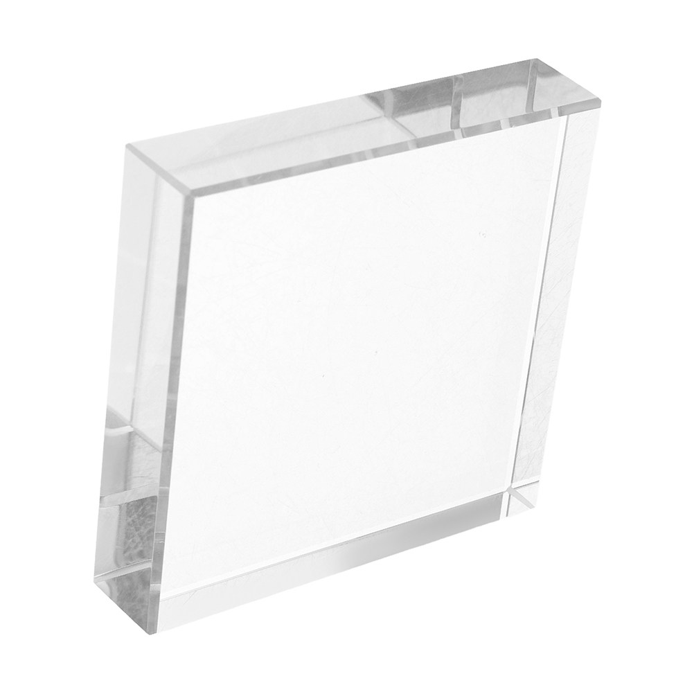 Clear Crystal Square Paperweig - Paper Weight Crystal recension och pris